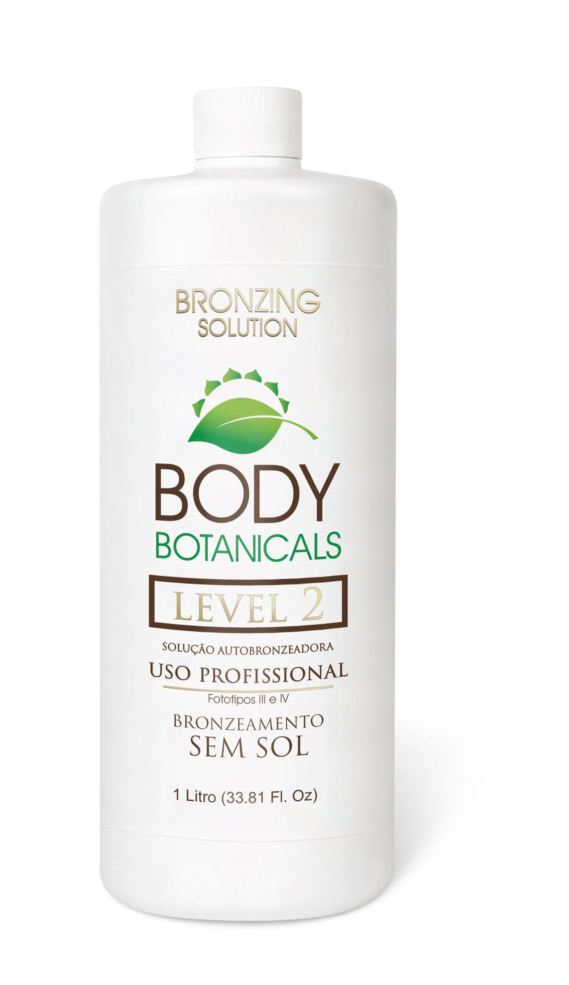 Level 2 10% DHA spray tan Solution included in the Body Botanicals Sunless Tanning Starter System