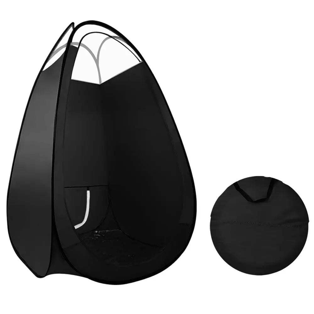 4×4 ft pop-up tanning tent included in the Body Botanicals Sunless Tanning System